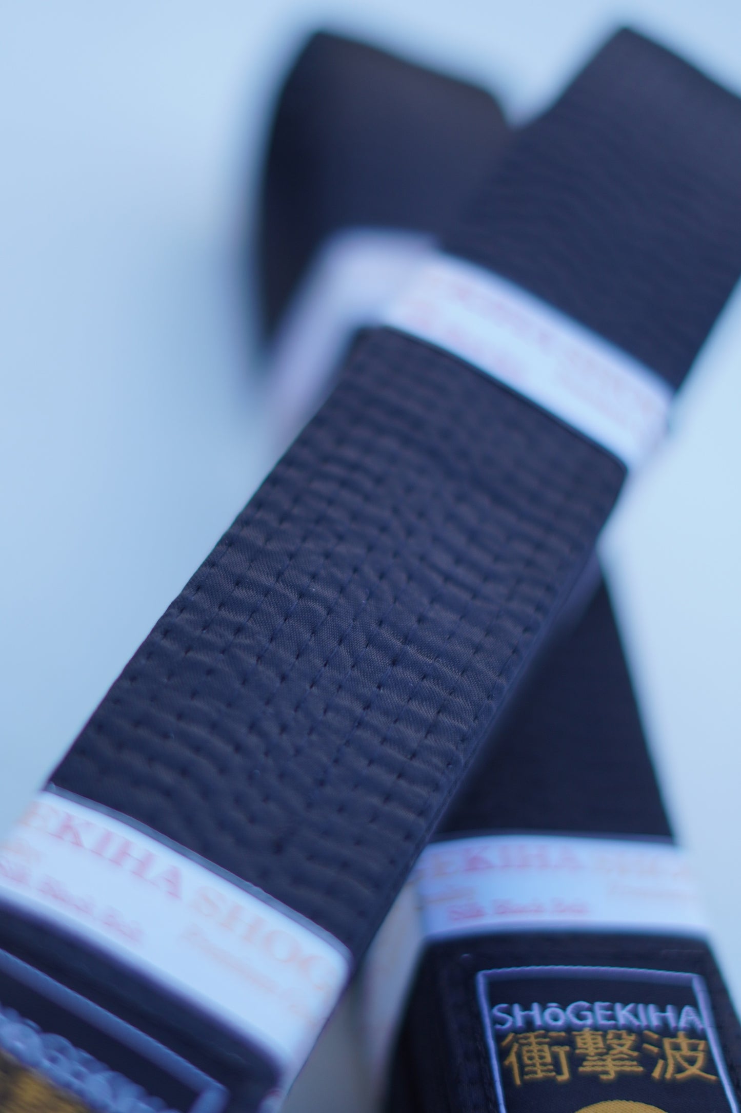 Shogekiha Silk Black Belt